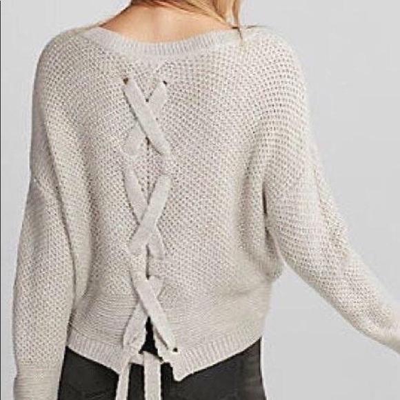 sweater that ties in the back